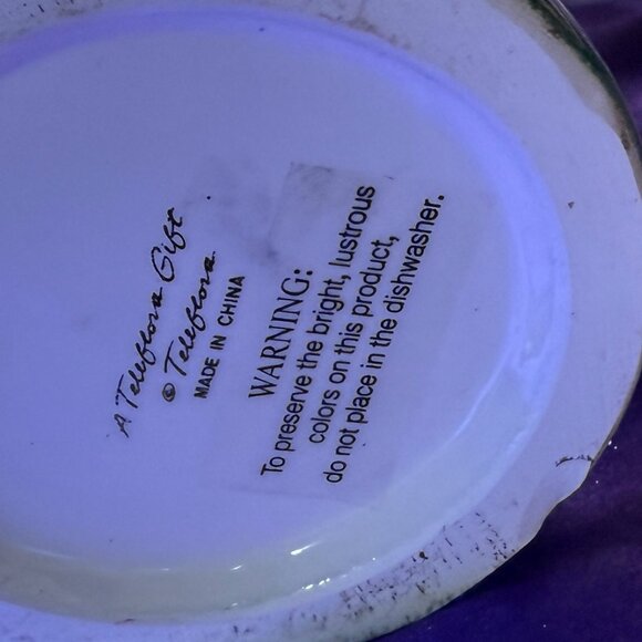 VTG ๐Teleflora Gift Nutcracker Ceramic Stein, Holiday Mug 16 fl oz - Picture 6 of 11